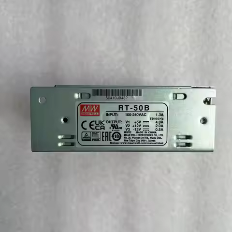 Taiwan Mean Well three-channel output switching power supply RT-50A/50B/50C/50D