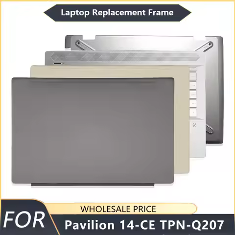 NEW For HP Pavilion 14-CE TPN-Q207 Star 14-CE Laptop LCD Back Cover Front Bezel Palmrest Bottom Case