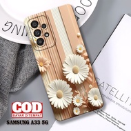 NEWEST Samsung A33 5G Case - Fashion Flower Case - Samsung A33 5G A13 A14 A15 A24 A52 A32 Softcase -