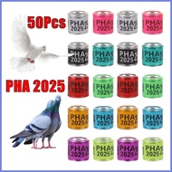 ▤ ✷ 50Pcs PHA Pigeon rings 2025 Pigeons foot ring Singsing ng kalapati 2025 for Karera ng kalapati