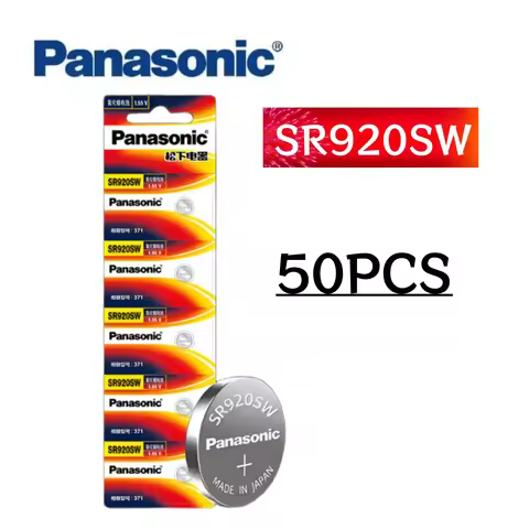 5-50PCS Panasonic SR920SW 371 Watch Battery AG6 LR920 171 L921 for Tissot CK Quartz Watch Silver Oxi