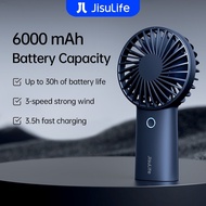 JISULIFE Mini Fan Portable Rechargeable Hand Fan With Battery (4000mAh/6000mAh) 小風扇