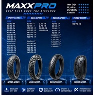 MAXXPRO TIBET TUBELESS 11070/12 120/70/12 130/70/12 100/90/12 110/90/12 free sealant and pito
