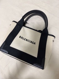 Balenciaga Navy cabas