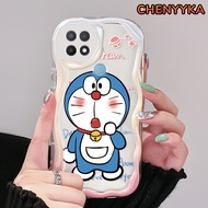 CHENYYKA Casing Ponsel untuk OPPO A15 A15s A16 A16s A16k A16e A17 A17K A54s A35 4G Case pelindung HP