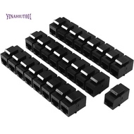 25 Pcs Rj45 Coupler Cat6  Jacks Inline Coupler Female to Female Insert Coupler