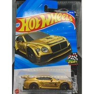 HotWheels 2018 BENTLEY CONTINENTAL GT3 3+ Metal Car