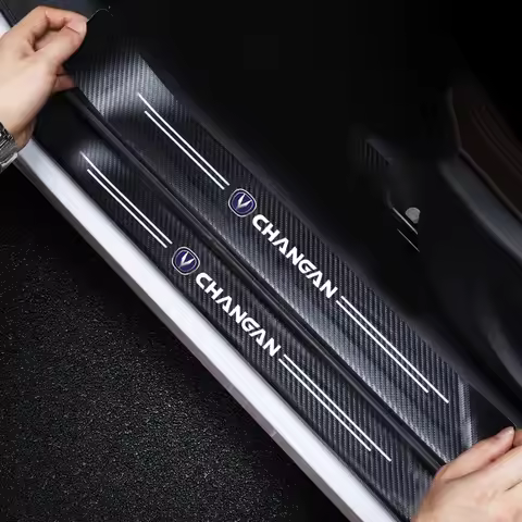 Car Stickers Anti Scratch Door Sill Protector For Changan UNI-K CS35 CX70 CS85 CS55 CS75 CS15 F70 CS
