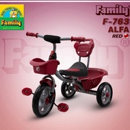 Sepeda anak Family F 763 ALFA // Sepeda roda tiga anak family ALFA f