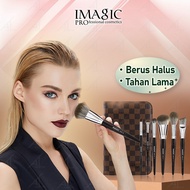 IMAGIC 21Pcs Brush Set Cruelty-free Brushes With Cosmetic Bag Multifuncational Beauty Tools For Eye 