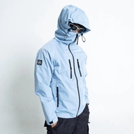 Troublemaker - Hurricane Ice Blue Jacket - Waterproof Outdoor Jacket - Casual Outfit - Gorpcore Jack