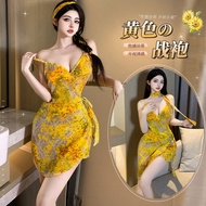 [Sex Day] Sleepwear Floral Dress Sexy DD003/DD1643/DD8777 Benjamas Thai Shop