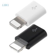 Micro USB female to 8 Pin MaleConverter Adapter for  phone 5 5s 6 6s 7 8plu