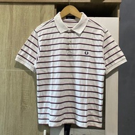 Fred Perry Stripe Collar T-Shirt POLO Shirt