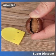[yolanda2.sg] Chestnut Cutter Ergonomic Walnut Tongs Opener Chestnut Opener Kitchen Appliances
