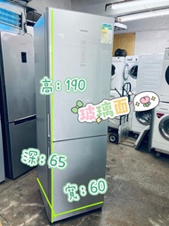 雪櫃 HITACHI 日立 R-BG380P6XH (銀色玻璃) 320公升 底層冷藏式雙門 #二手電器 #清倉大減價 #最新款 #香港二手 #洗衣機 #二手雪櫃