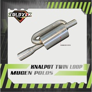 PLAIN TWIN LOOP MUGEN RACING EXHAUST