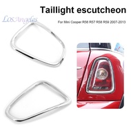 1 Pair Car Rear Lamps Frame Rings Cover Stickers Automobile Exterior Styling Parts for Mini Cooper R56 R57 R58 R59 2007-2013 [LosAngeles.my]