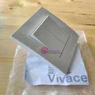 SCHNEIDER VIVACE 2 GANG 1 WAY SWITCH