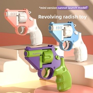 Mini Toy Small Pistol 1911 Children's Decompression Toy Gun Carrot Revolver