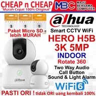 Dahua Hero H5B 3K 5MP Rotate 360 WiF 6 - Indoor WiFi CCTV Camera 3MP Pan & Tilt Human Detection Wifi