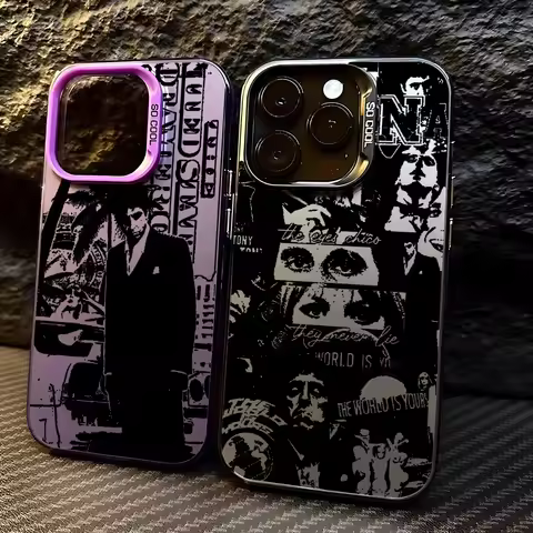 S-Scarfaces Film Movie Phone Case for Samsung Galaxy A37 A57 A17 A07 A16 A06 A35 A55 A25 A05S A15 A5