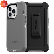 iPhone 14 Pro (6.1") OtterBox Defender Shockproof Case (Grey) Otter Box