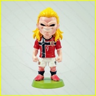 YT3 Erling Haaland Super Buu Fusion Action Figure Norway National Team Soccer PVC Collectible Orname