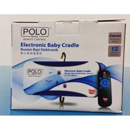POLO Electronic Motor Baby Cradle WITH REMOTE Baby Automatic Motor Cradle Mesin Buaian Elektrik Bayi