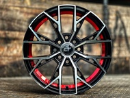 New Car Sport Rim CT PREMIUM RACING WHEELS UnderCut Design Wheels 15x6.5J 8x100/114.3 ET38 BMF/RED U