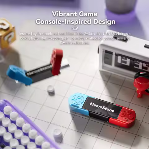 KingSpec 256GB 512GB 1TB USB SSD 1030MB/s Solid State Pen Drive USB3.2 Gen2 USB Type-A Flash Drive f