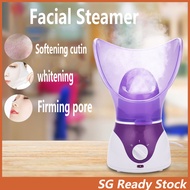 【SG READY stock】Face steamer Facial Steamer Skin Care  Warm Face Steam Nose Steamer Beauty Tools