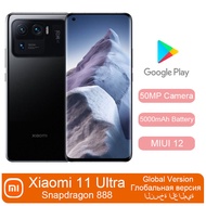 Xiaomi 11 Ultra 5G ทั่วโลก98% รอม11อัลตร้า8GB 256GB 5G โทรศัพท์มือถือ Snapdragon 888 50MP กล้องสามตั