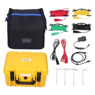 Large Lcd Display 128Hz/111Hz/105Hz/94Hz Rechargeable Earth Resistance Measurement Soil Resistivity 