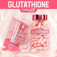 【MY SELLER】Capsule-X Glutathione whitening supplement | Dengan Vitamin C dan Zink - 60 biji