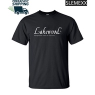 Lakewood Guitars Mens Logo Tshirt Usa