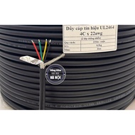 4-core anti-interference signal wire, 2-layer anti-interference 4-core control signal cable UL2464