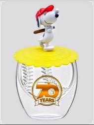 (包順豐)Snoopy 杯 史努比 史諾比  70週年立體造型雙層玻璃杯 連立體杯蓋 棒球造型 經典漫畫 花生漫畫 PEANUTS  現貨  睇內容有聯絡資料  不議價 $88