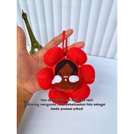 GANTUNGAN Amigurumi Cry Baby | Cry Baby Keychain