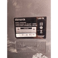 AIWA JU55DS300S 55" TV MAIN BOARD,POWER BUTTON AND SPEAKER