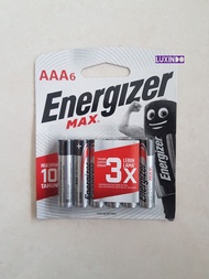 Baterai Energizer Max AAA isi 6 pcs Baterai Energizer AAA isi 6 1.5V