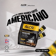 ALOR Kopi Arabika Amerikano Kering Beku /Alor Americano Freeze Dried Arabica Coffee- Pure coffee/No 