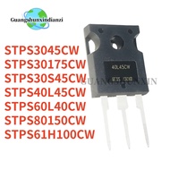 1-5PCS STPS80150CW STPS30175CW STPS3045CW STPS61H100CW STPS30S45CW STPS60L40CW TO-247 field-effect t