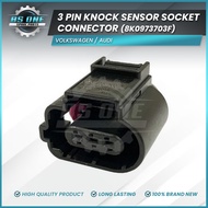 🚀3 PIN VOLKSWAGEN AUDI SOCKET🚀3 PIN VOLKSWAGEN AUDI KNOCK SENSOR (8K0 973 703F) SOCKET CONNECTOR (W/
