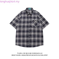 NEO CROP BOXY MOODDAY PROJECT FLANNEL WORKSHIRT