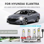 FOR HYUNDAI Elantra Car LED Headlight H1 H7 H8 H11 HB3 9005 Super bright LED car headlights
