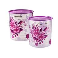 Tupperware camellia one touch canister large (2pcs) 4.3L
