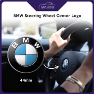 Bm.w Steering Wheel Adhesive Center Sticker Logo Badge 44mm ( E46 E90 E39 E60 E90 E66 F30 F10 )