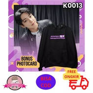 (K0013) Free Photocard!!! Bts Jungkook JK Hoodie Sweater
