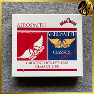 Aerosmith – Aerosmith's Greatest Hits 1973-1988 / Classics Live Original 2CD Album [Sealed] Brand Ne